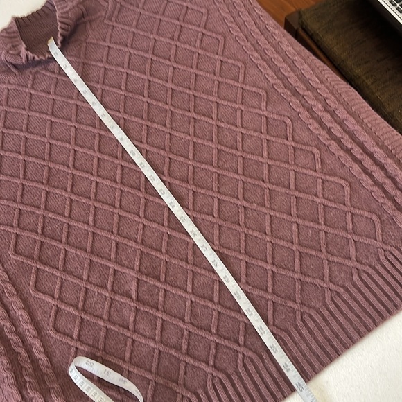 MerSea One Size Lisbon Traveler Sweater in Eggplant - Picture 6 of 11